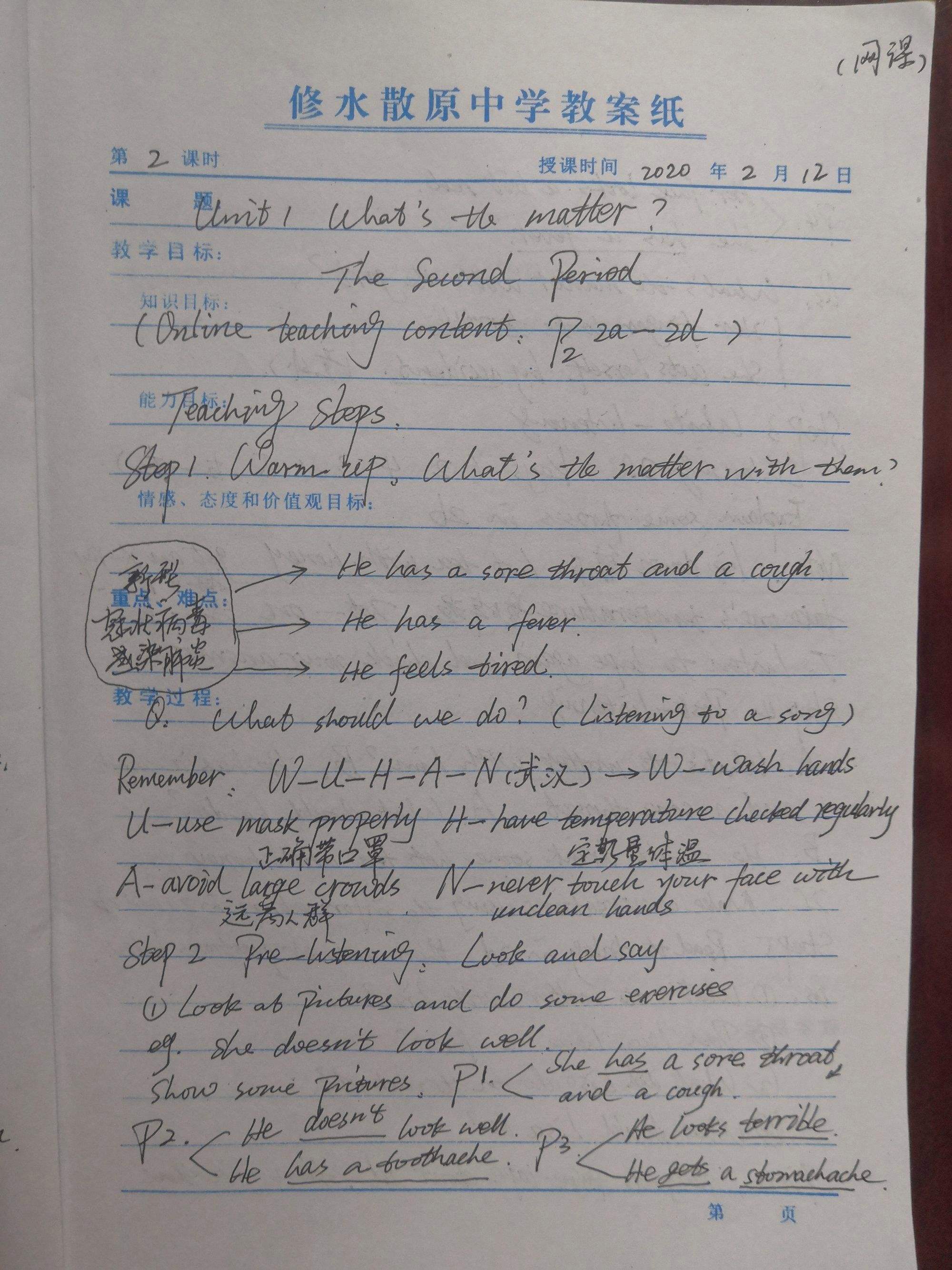 初中英语听课记录课后反思怎么写_初中英语听课记录课后反思